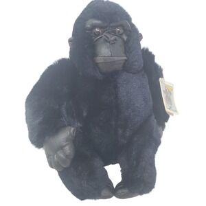 Vintage 1988 Ganz Bros The Heritage Collection Tonga Gorilla Plush Black H304FS